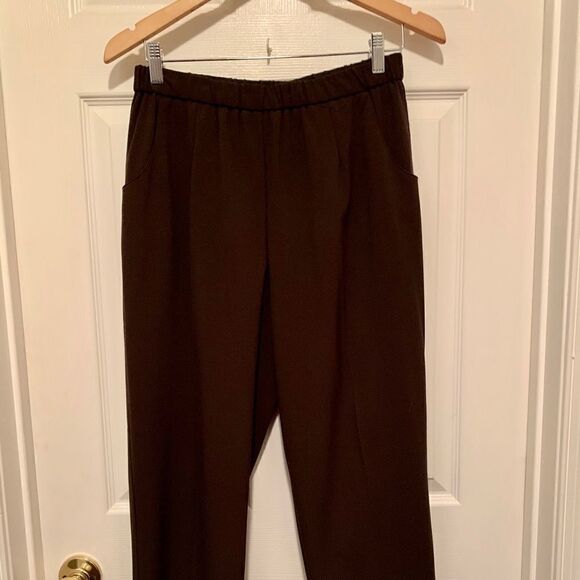 Dark Brown Briggs of NY Ladies Pants S-14P - Picture 1 of 4